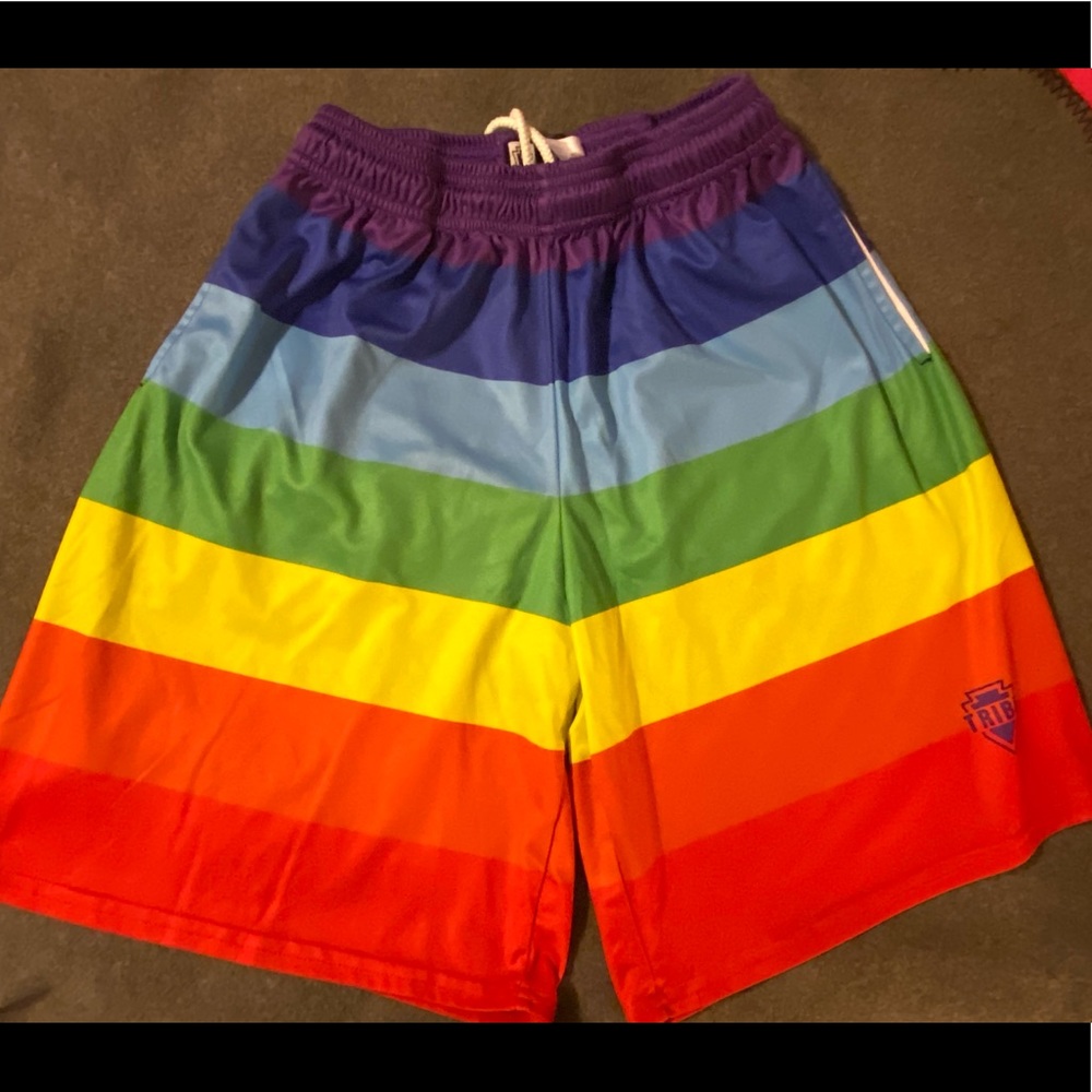 Rainbow shorts